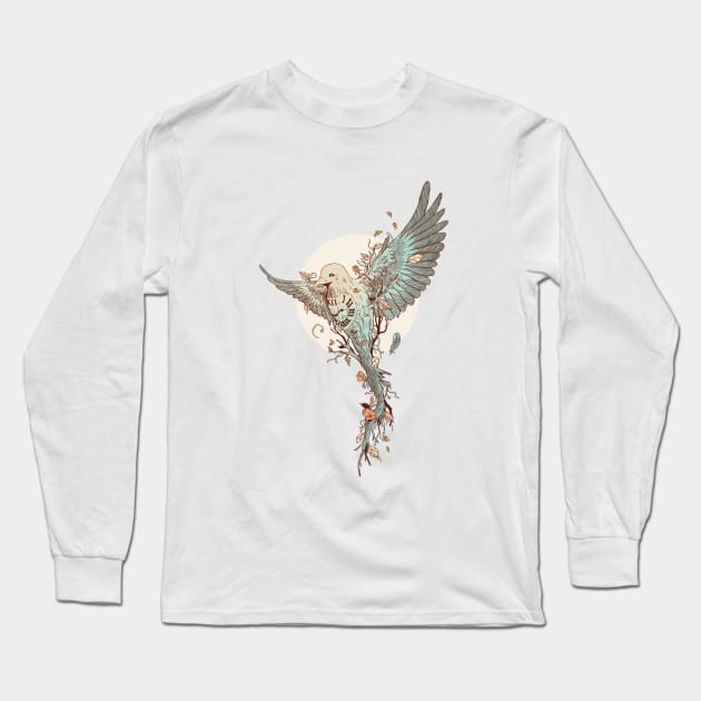 Tempus Fugit Long Sleeve T-Shirt by normanduenas